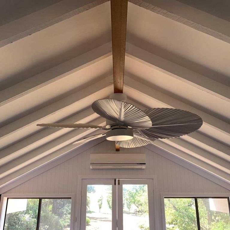 large fan on ceiling