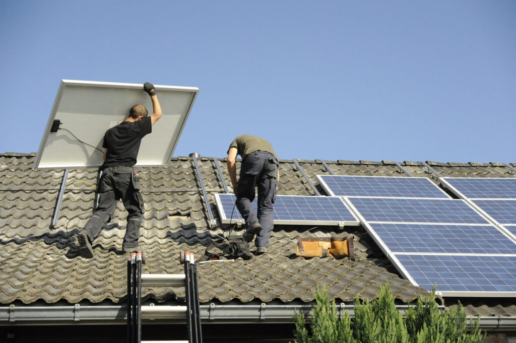 Upgrading Solar Panels Electrician